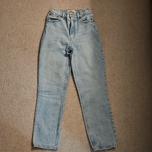 Abercrombie & Fitch Sky Blue Straight Leg Jeans